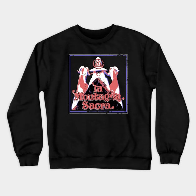 the Holy Mountain Crewneck Sweatshirt by colouroutofspaceworkshop